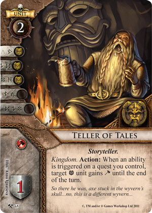 Teller of Tales Card